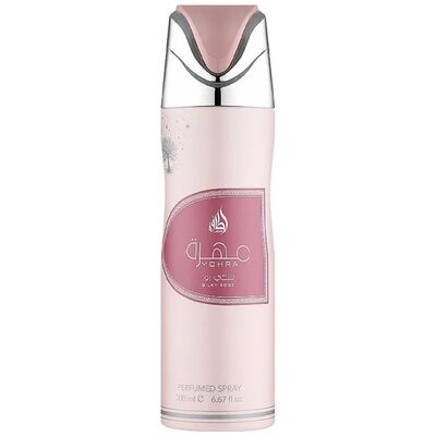 Lattafa Perfumes Mohra Silky Rose Deodorant Spray 200ml