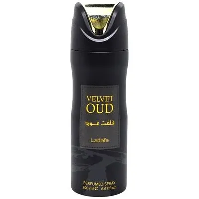 Lattafa Perfumes Velvet Oud Deodorant Spray 200ml