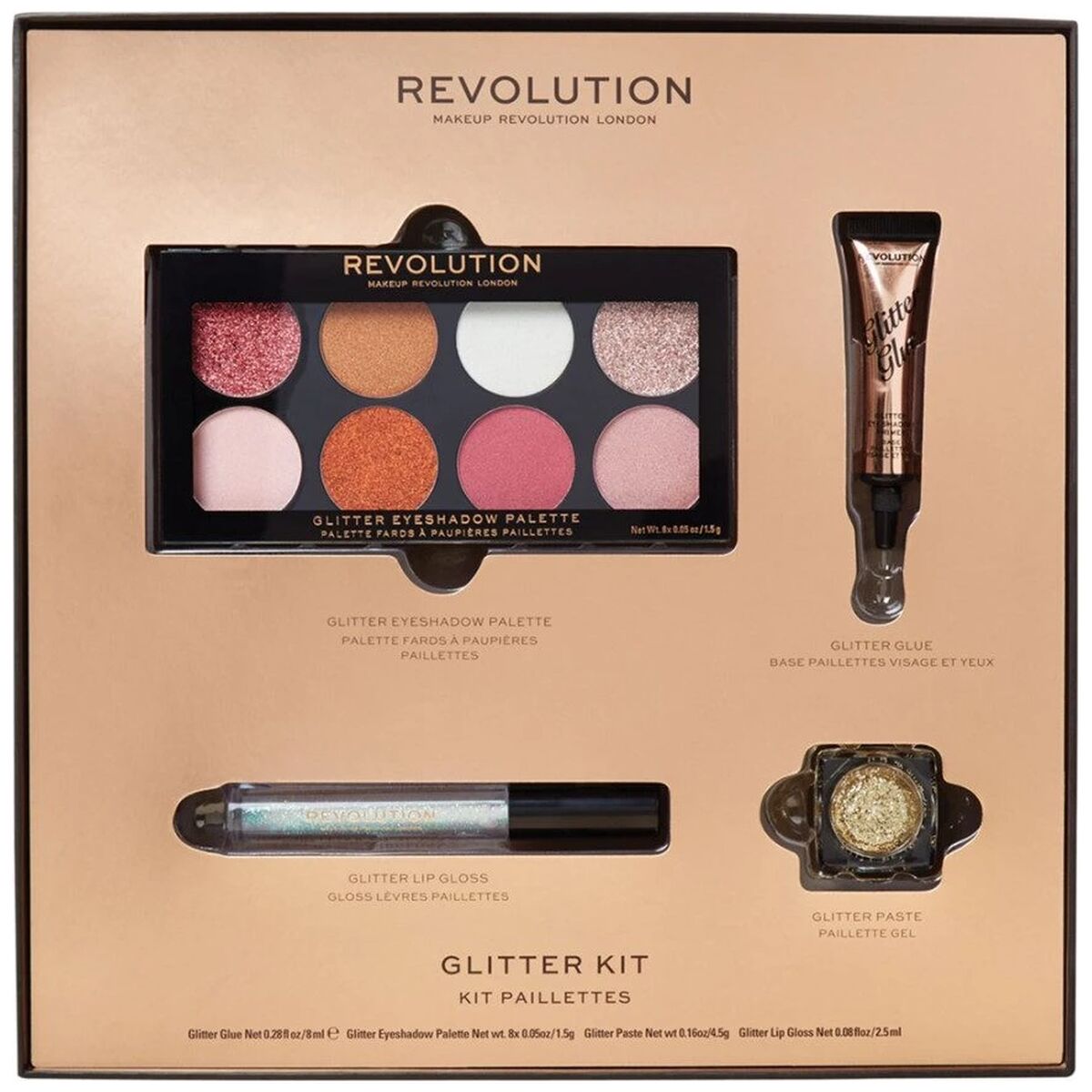 Makeup Revolution Glitter Kit