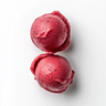 Røde frukter sorbet